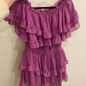 Isella Dress Orchid - Ruffle